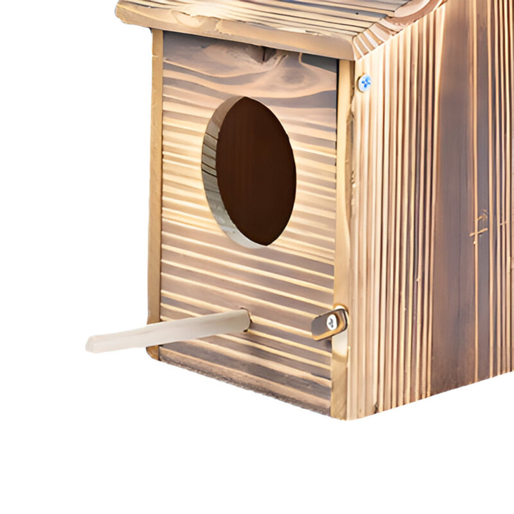 Virella - Nichoir en bois durable et résistant aux intempéries pour votre jardin