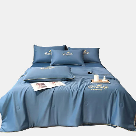 Couette ultra-légère respirante avec température réglable pour une nuit de sommeil parfaite