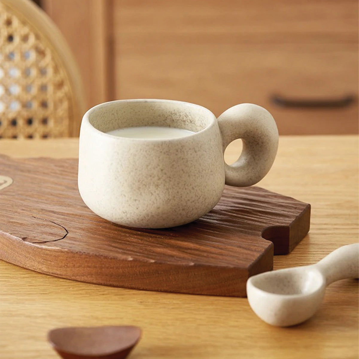 LouvStone - Tasses en pierre authentiques | Vaisselle artisanale en céramique faite à la main