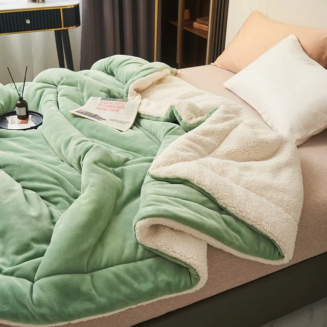Couverture en polaire luxueuse - Plaid doux et chaud pour un confort ultime dans le salon et la chambre à coucher