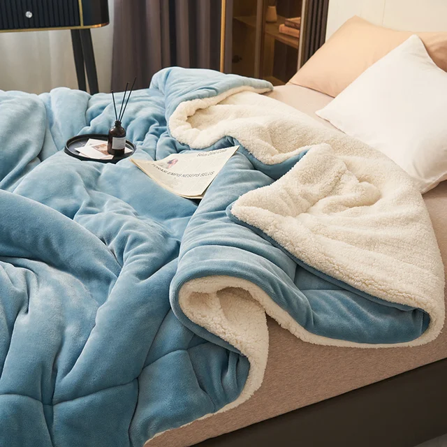 Couverture en polaire luxueuse - Plaid doux et chaud pour un confort ultime dans le salon et la chambre à coucher