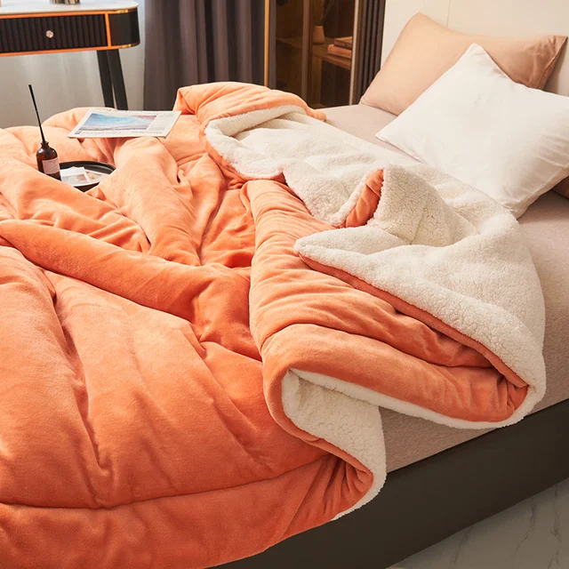 Couverture en polaire luxueuse - Plaid doux et chaud pour un confort ultime dans le salon et la chambre à coucher
