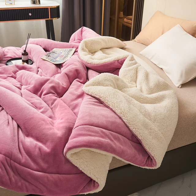 Couverture en polaire luxueuse - Plaid doux et chaud pour un confort ultime dans le salon et la chambre à coucher