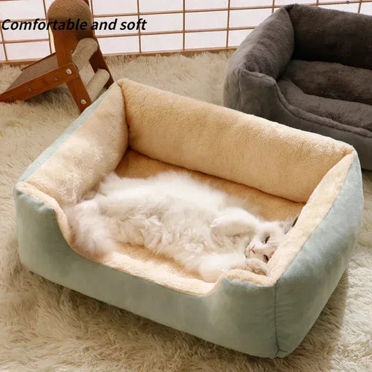 Lit Coussin Universel Confortable pour Chats et Chiens pour un Plaisir de Câlin Ultime
