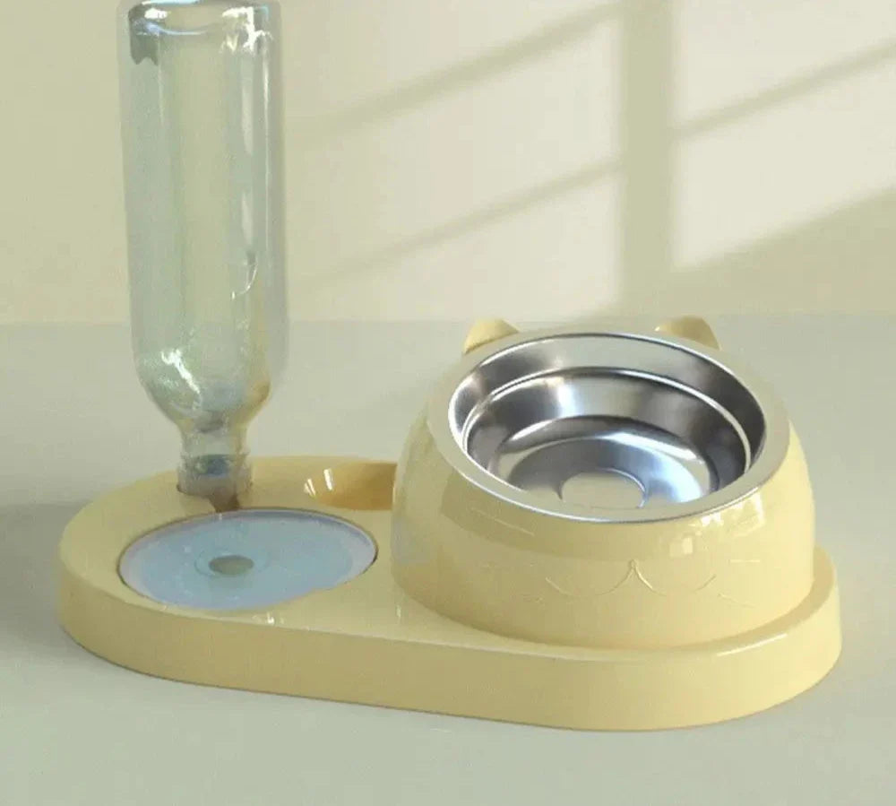Bol à eau et pour oiseaux de luxe pour des soins d'animaux élégants et pratiques