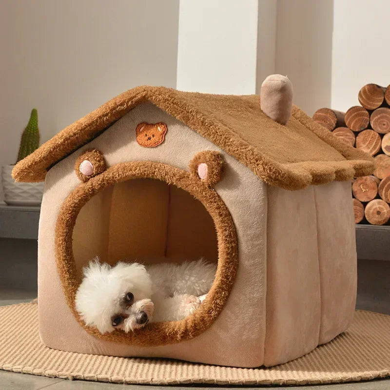 Lit pliable confortable pour petits animaux de compagnie