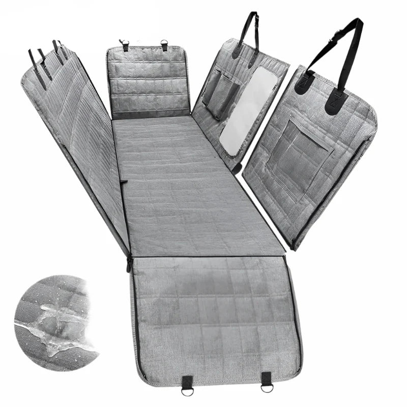 Housse de siège imperméable pour chien pour voiture - Protégez facilement votre voiture et votre chien