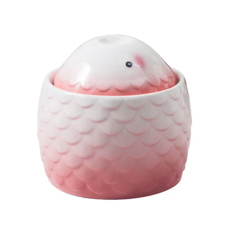 Fontaine à eau en céramique de luxe pour animaux - Plaisir de boire frais et sain