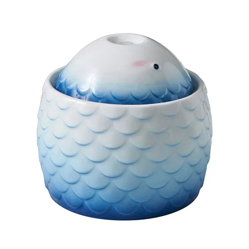 Fontaine à eau en céramique de luxe pour animaux - Plaisir de boire frais et sain