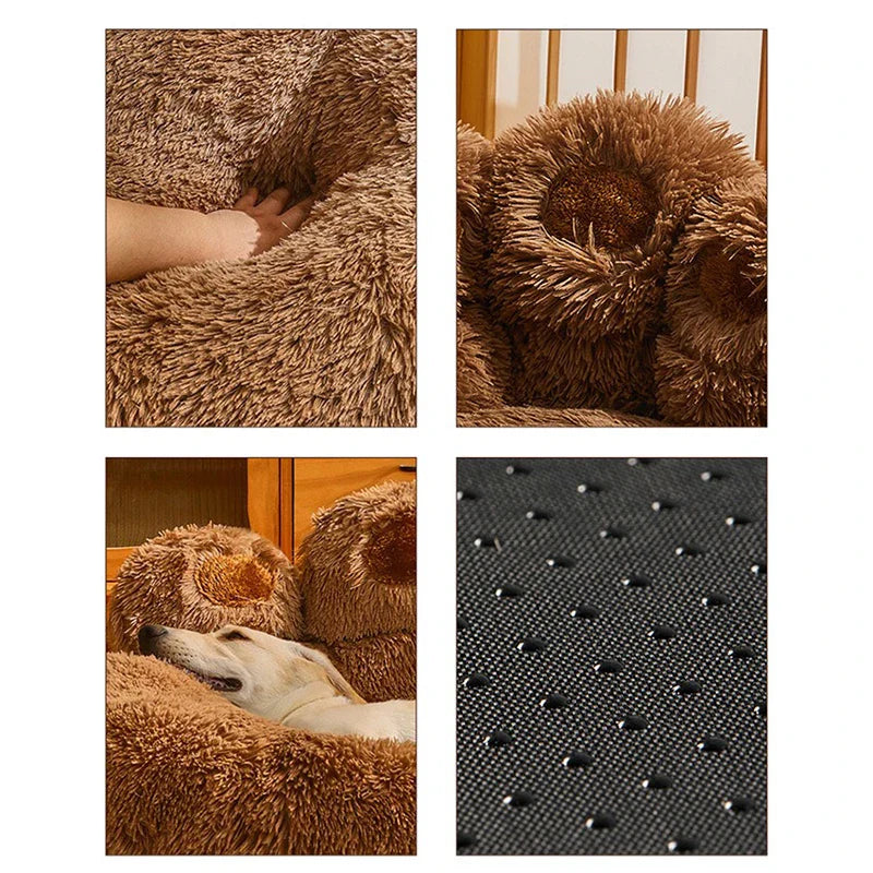 Lit pliable confortable et chaud pour chiens petits et moyens
