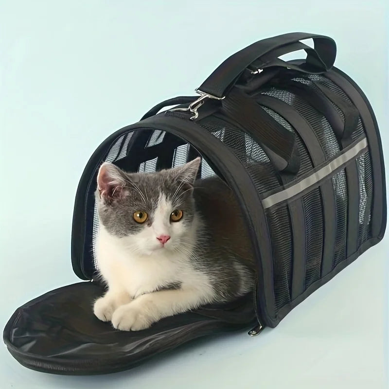 Sac de transport pliable pour animaux - Confortable et facile à porter