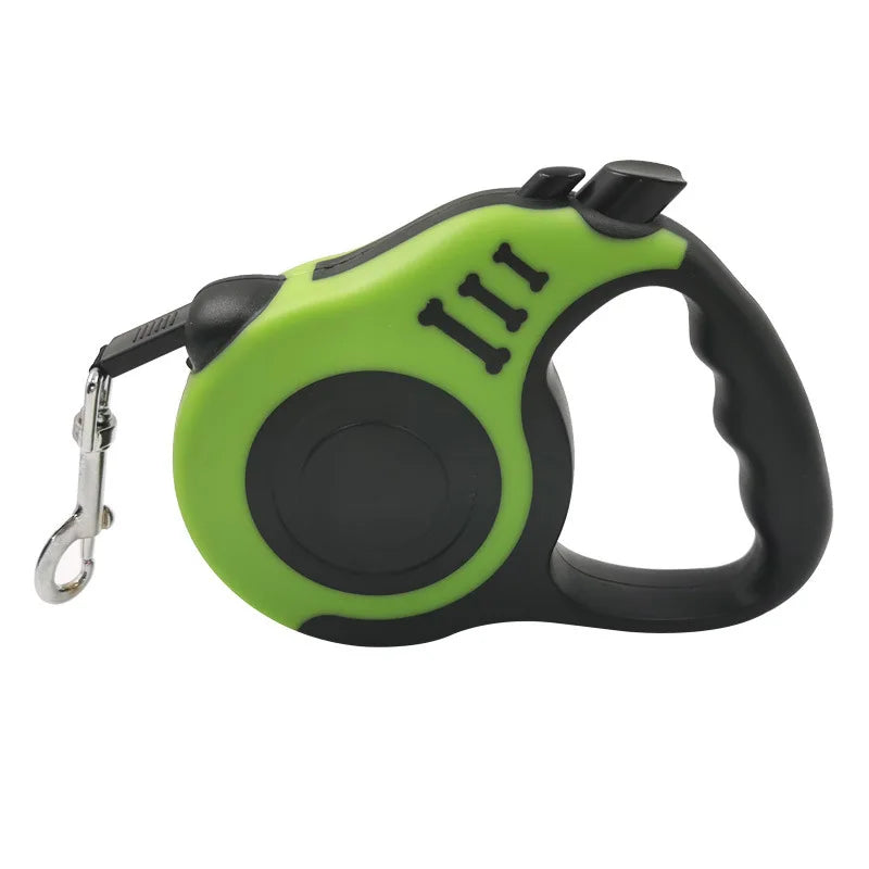 Laisse automatique pour chien de toutes tailles – Confortable et sûre en déplacement
