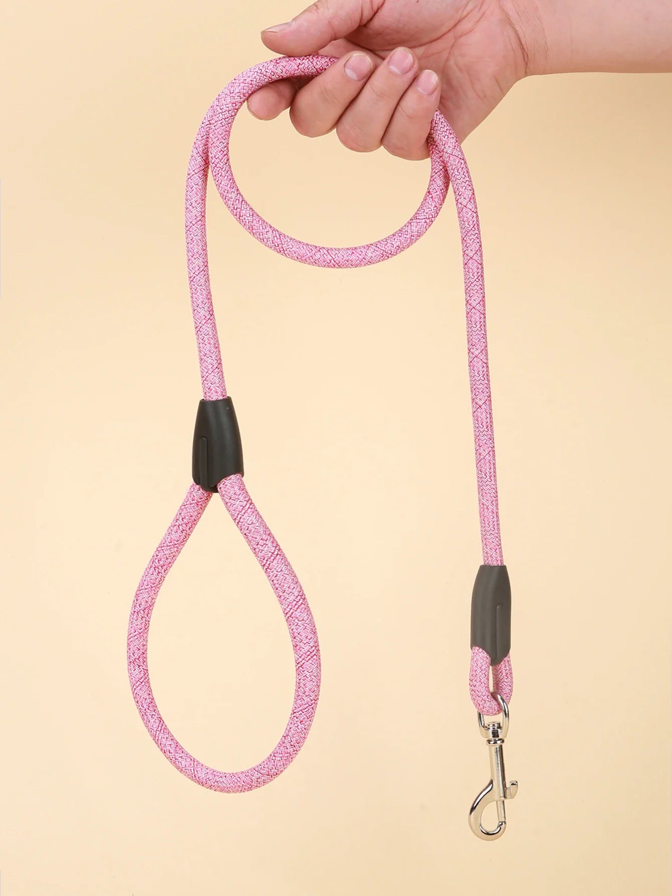 Laisse élégante pour chien moyen avec corde ronde confortable