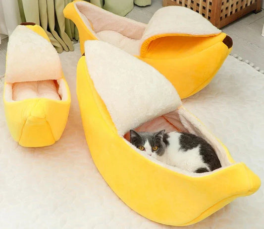 Lit pour chat doux et confortable avec une touche ludique