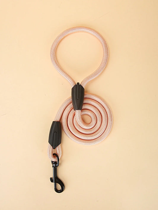 Laisse ronde confortable pour chien avec harnais inclus pour une promenade facile