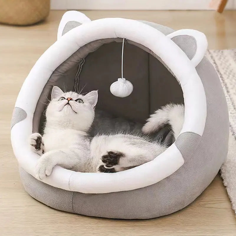 Lit de luxe pour animaux de compagnie pour chats et chiens – confort et douceur en un seul produit