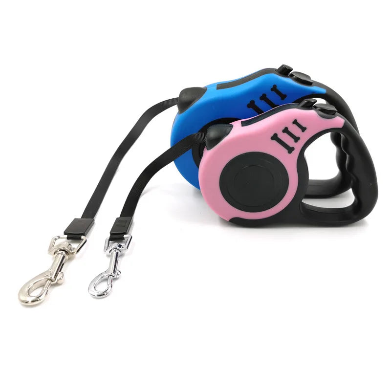 Laisse automatique pour chien de toutes tailles – Confortable et sûre en déplacement