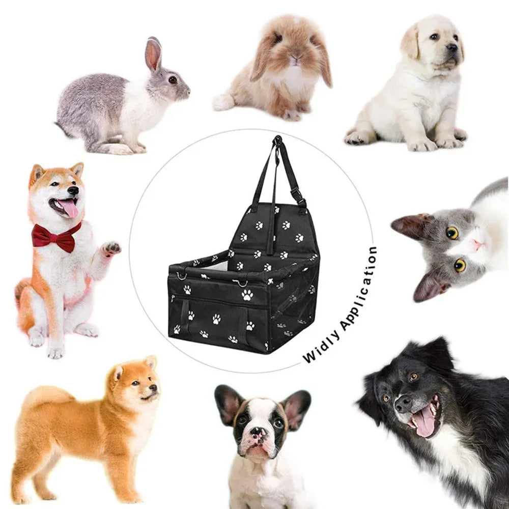 Sac de voyage confortable et siège auto pour animaux personnalisé