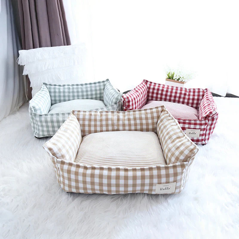 Lit et maison confortables