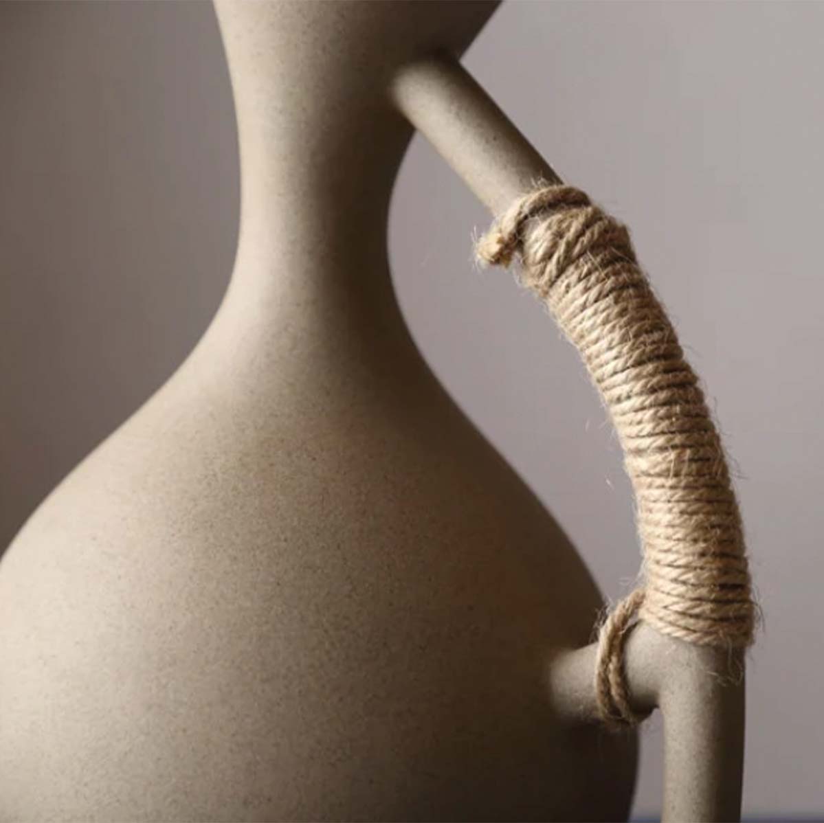 Cruche en céramique artisanale | Vaisselle de table élégante et naturelle pour boire