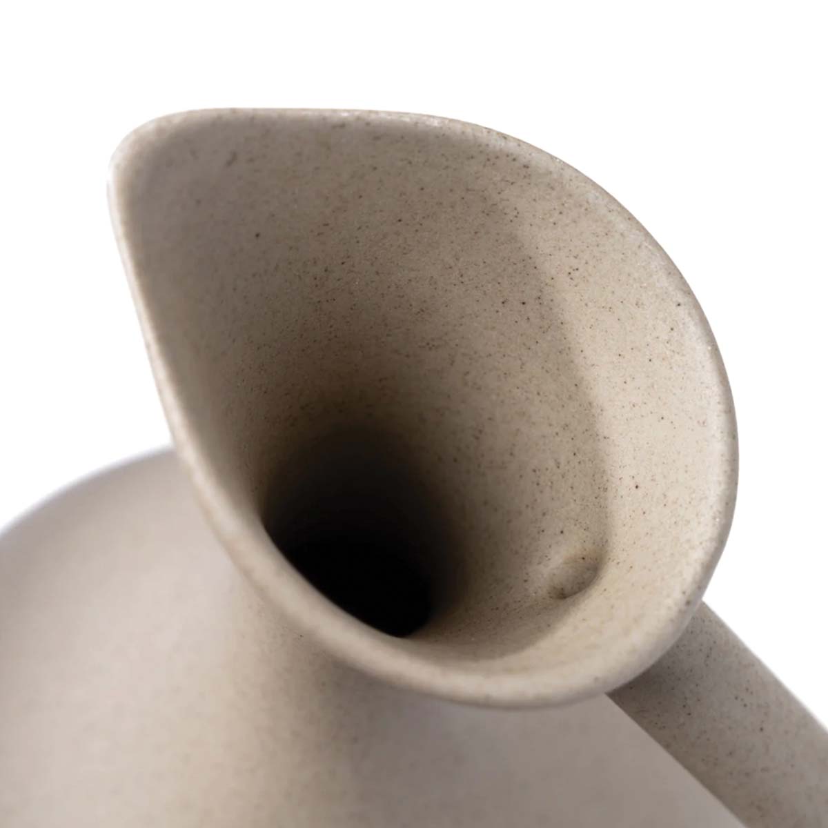 Cruche en céramique artisanale | Vaisselle de table élégante et naturelle pour boire