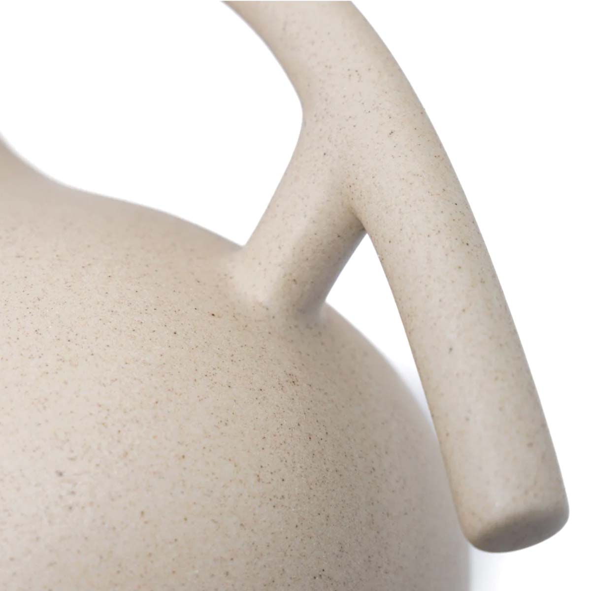 Cruche en céramique artisanale | Vaisselle de table élégante et naturelle pour boire