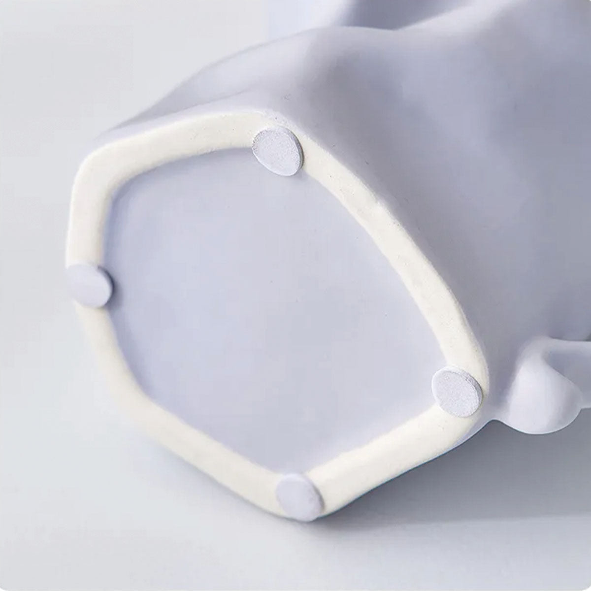 Vase plié en forme de tasse à café