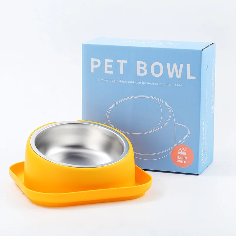 Bol alimentaire et d'eau antidérapant de luxe pour des soins pour animaux élégants et sûrs