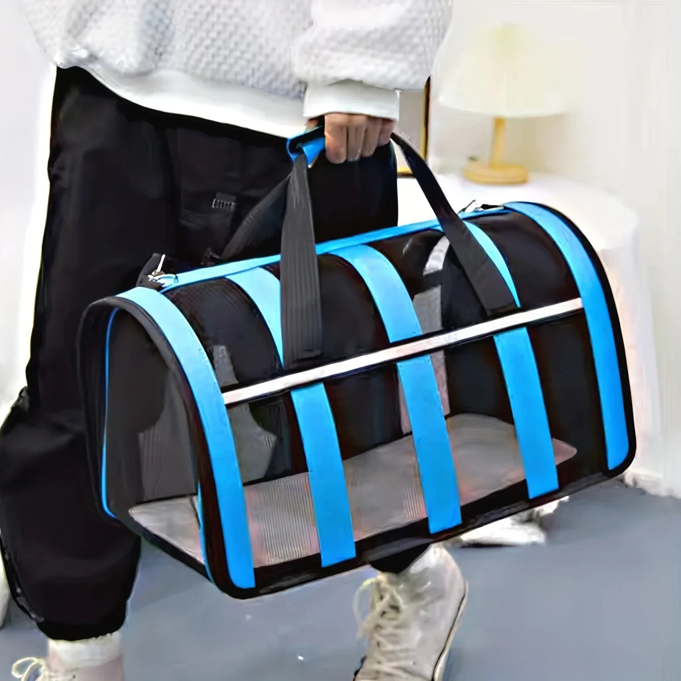 Sac de transport pliable pour animaux - Confortable et facile à porter