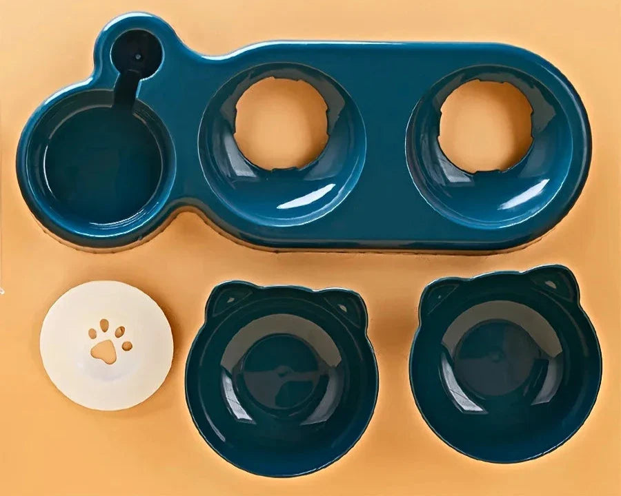 Bol à nourriture pour chat confortable et ergonomique pour un repas sain