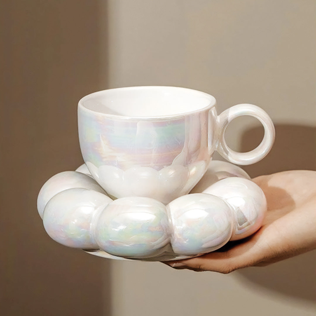 Tasse élégante tournesol avec motif floral parfaite pour un beau petit-déjeuner