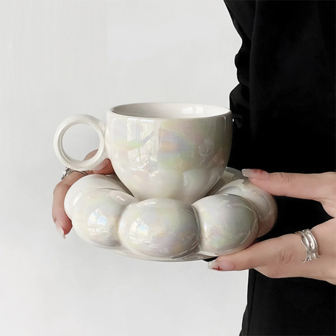 Tasse élégante tournesol avec motif floral parfaite pour un beau petit-déjeuner