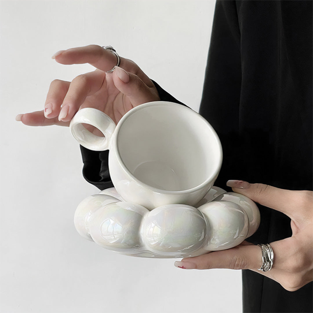 Tasse élégante tournesol avec motif floral parfaite pour un beau petit-déjeuner