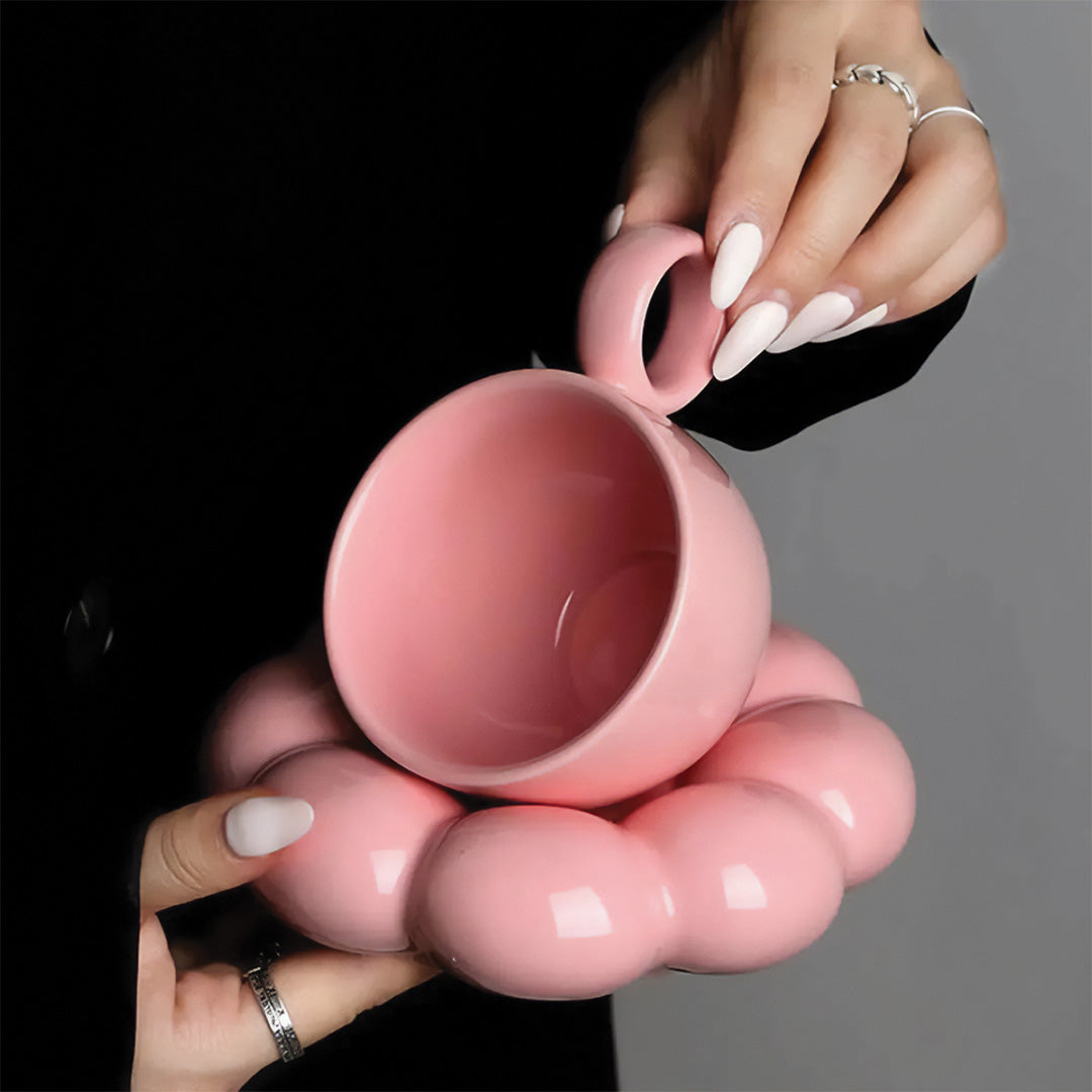 Tasse élégante tournesol avec motif floral parfaite pour un beau petit-déjeuner