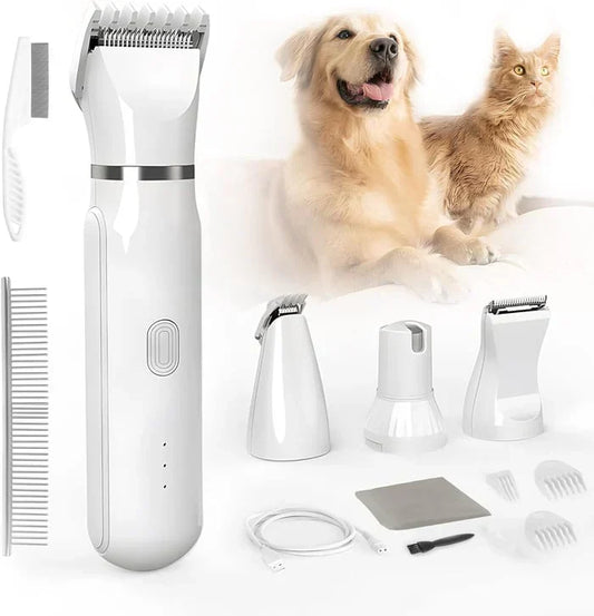 Ensemble complet de soins pour animaux 4-en-1 tout-en-un