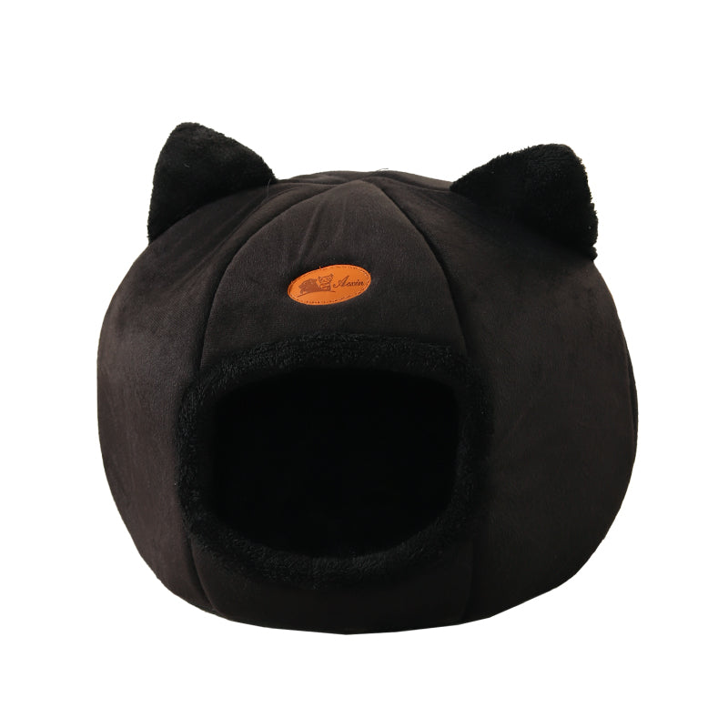 Lit pour chat DeepSleep Cozy Cave pour un confort et un repos ultimes