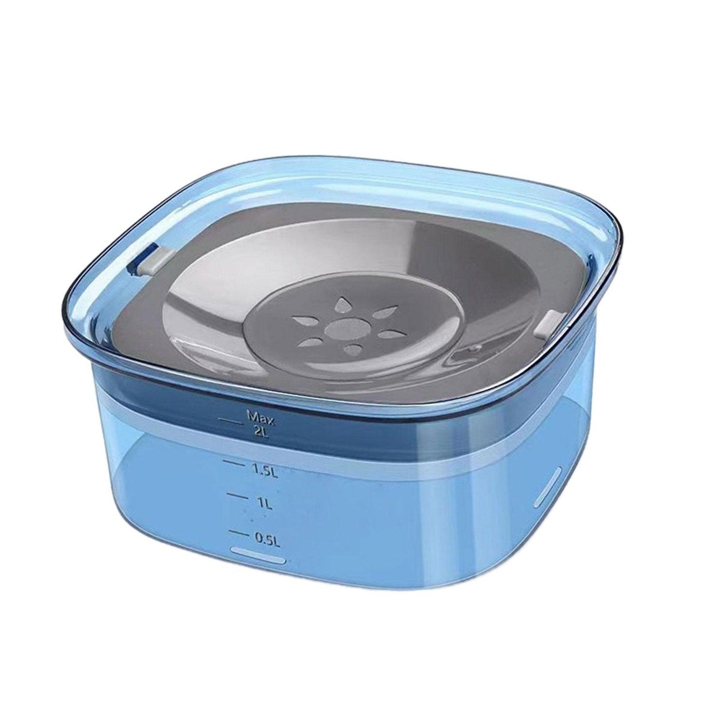 Bol à boisson rafraîchissant anti-débordement pour animaux de compagnie