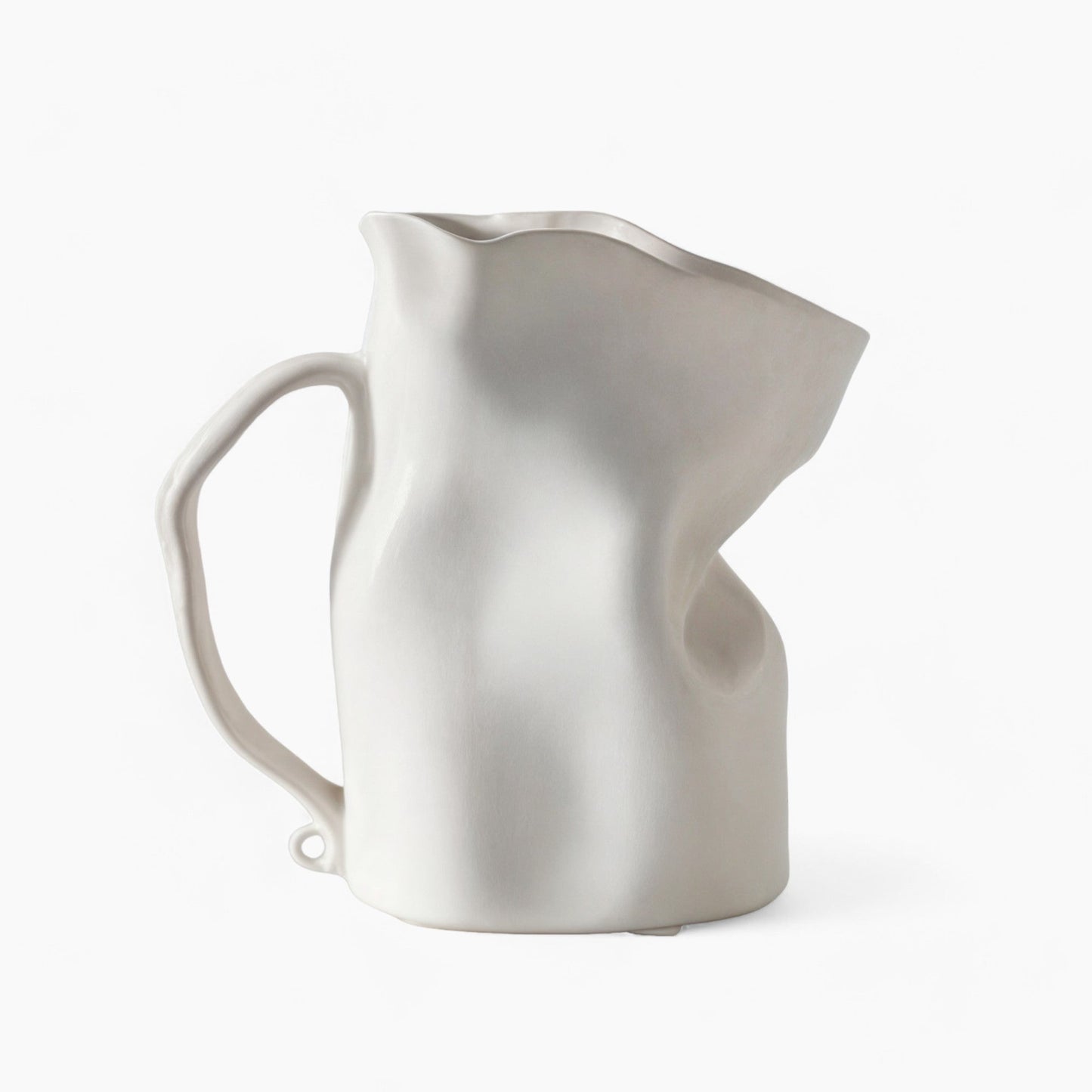Vase plié en forme de tasse à café